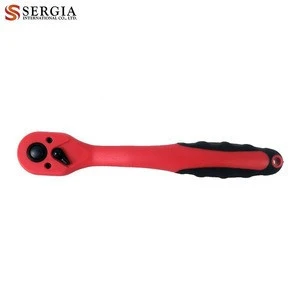 Taiwan 72T 3/8&quot; Drive Anti-slip Curved Ratchet Handle Wrench