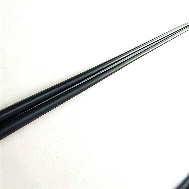 Tapered carbon fiber tube for billiard club
