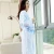 Import Terry Cotton XL X size 1200g Hotel Cheap White Bathrobe Bathrobe For Man And Woman Terry Cotton from China