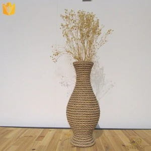 The Big Size Resin Tall Centerpiece Flower Vase Home Goods Decorative Vase for Hotels