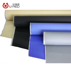 Thermal Insulation Heat Shield Material Pu Rubber Coated Fiberglass Fabric