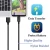 Import TKETAI 1m 2.4A Magnetic Fast Charging USB Cable with LED indicate light for Amazon Seller from China