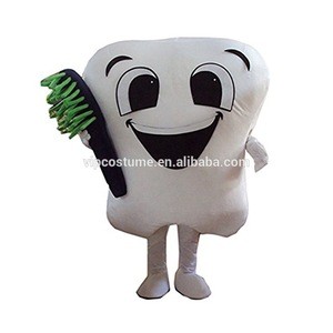 Tooth Mascot Costumes for Adults Christmas Halloween Outfit Fancy Dress Costume For Advertising