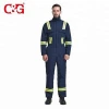 Top class flame retardant fireproof suit reflective coverall uniforms