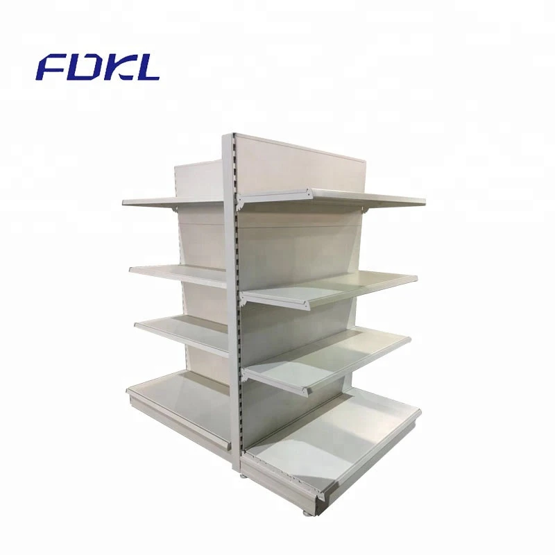 Top quality durable store supermarket supplies, grocery store shelving