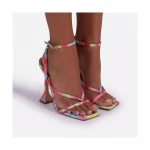 Top sale guaranteed quality ladies wholesale high heel shoes sandals