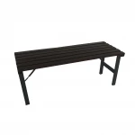 Top Sale Modern Style Steel Long Wood Garden Bench