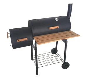 Train Charcoal/Pellet Grill Outdoor Charcoal BBQ Grill/Smoker