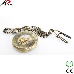 transparent cheap antique pocket watch chains for mechanical pocket watch