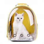 Transparent Space Capsule Cat Puppy Pet Cages Backpack Dog Carrier Travel Bag