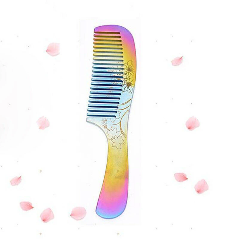 Ultra lightweight  anti static Titanium hair Comb Hair Brush for men or women