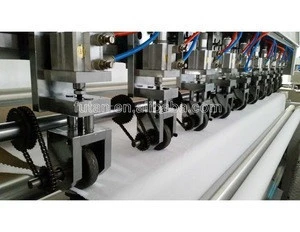 Ultrasonic microfiber cloth cutting machine