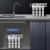 Import Under Sink Household 5 Stages Stainless Steel UF Water Purifier With Ultra filter Membrane from China