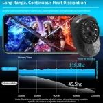 Universal Mobile Phone Cooler For Cell Phone Fan Heat Sink Game Cooling Air Cooler
