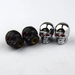 Universal Skull Car Moto Bike Tire Wheel Valve Cap Dust cover Car Styling