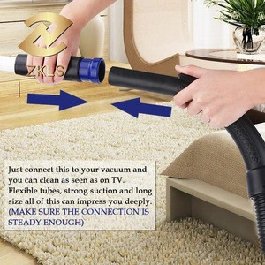 Universal Vacuum Dusty Brush Pro Cleaner Accessories Tube,Tiny Cleaning Sweeper Vac Attachment Dirt Remover Tools