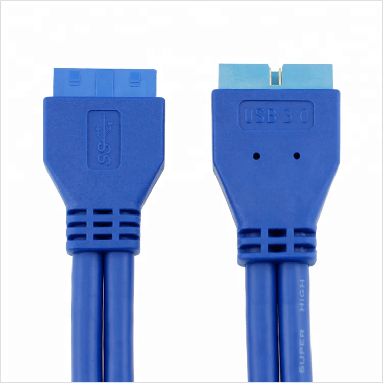 USB 3.0 Motherboard Header 20 Pin Male to Female Extension Cable