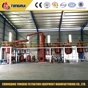 Buy Used Black Diesel Engine Oil Distillation System For Cleaning Used ...