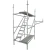 Import Used Layher Allround Ringlock Scaffolding Iron Steel Galvanized Ringlock Scaffolding In Construction from China