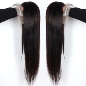 VAST 150% 180% 210% density wholesale Brazilian virgin hair lace front wigs cuticle aligned pre-plucked human hair wig