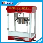 vertical pop corn popper with wheels/ commercial pop corn vending machine