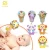 Import Very Soft And Safety Baby Musical New Crochet Baby Toy Plush Rattle Squeaky Toy from China