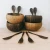 Import Vietnam nice price natural set coconut shell bowls and spoons packaging from Vietnam