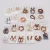 Import Vintage Exaggerated Geometric Tortoiseshell Women Acetate Earrings from China