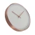 Import Wall Clock Modern Simple Design Silent Decorative Clock Mute Quartz Watch Copper Color Metal Slient Plastic Home Wall CLOCKS from China