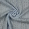 WANGT Supplier Textile 100% cotton transferred loop jacquard  Rib Fabric