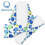 Washable Reusable Bamboo Menstrual Pads Sanitary Napkin Wholesale