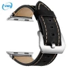 Watch accessories adjustable wrist band watch for apple iwatch band Cow Genuine Leather