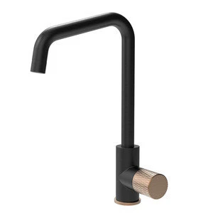 Watermark approve luxury bronze single handle kitchen water tap brushed gold kitchen faucet