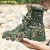 Import Waterproof Camouflage Military Boots Anti-slip Rubber Outsole Army Tactical Boot from China