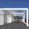 Waterproof Motorised Electric Pergola System Gazebo With Louvered Roof