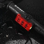 Waterproof mountain road rechargeable light tail light set front and rear bicycle light