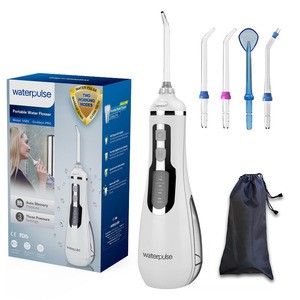 Waterpulse V500  Pro Cordless Water Flosser Portable Oral Irrigator  Dental Floss With Massage Function CE Certification