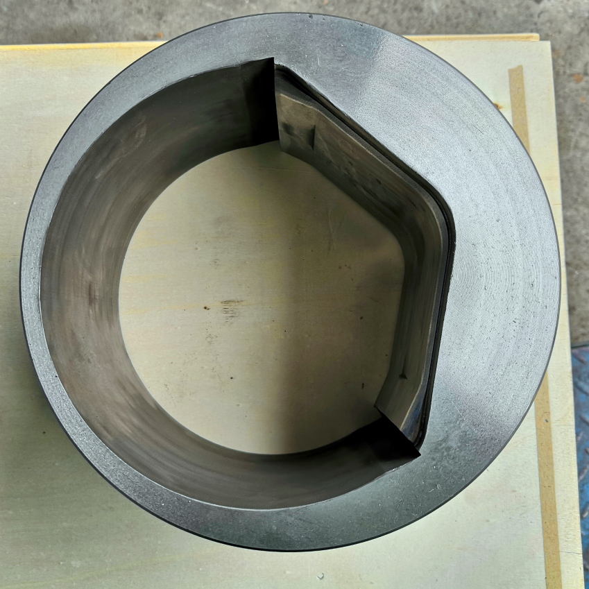 Wear resistant corrosion resistant and crack resistant stellite bushing and sleeves  in continuous galvanizing line