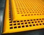 Wear-Resistant Polyurethane PU Screen Mesh with Hook for Mine Vibrating Screen