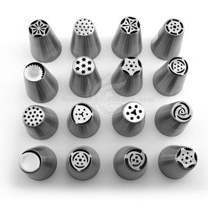 Wedding Decoration Stainless Steel Cake Tools Cupcake Tools Decorating Nozzles Tips