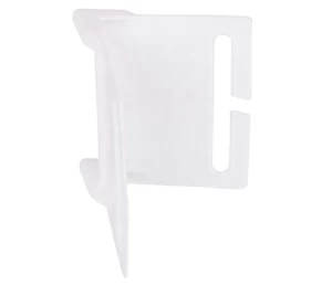 White Durable 4 inch Plastic Vee Boards, PVC Carton Corner Protector