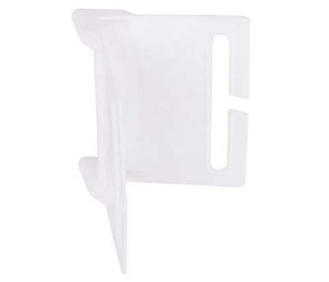 White Durable 4 inch Plastic Vee Boards, PVC Carton Corner Protector