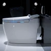 White One Piece Automatic Bowl Toilet Smart Intelligent Smart Toilet
