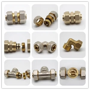 Wholesale Brass compression pipe fittings