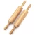 Import wholesale carbonized bamboo non-stick dumpling dough rolling pin from China