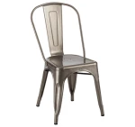 Wholesale cheap price stacking metal restaurant chairs for sale used