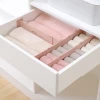Wholesale Creative Retractable Drawer Divider Board Plastic Layered Clothes Folding Board