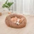 Import Wholesale Custom Modern Fluffy Dog House Sleeping Sofa Bed Round Luxury Plush Pet Dog Bed from China