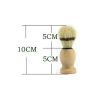 wholesale custom Private Label logo wooden handle 100% boar bristles shaving brush beard brush for Men whiskers glooming