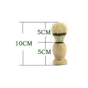 wholesale custom Private Label logo wooden handle 100% boar bristles shaving brush beard brush for Men whiskers glooming